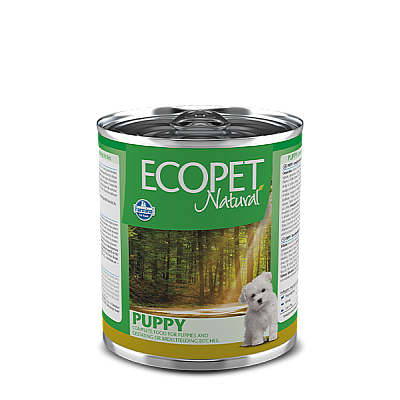 Вологий корм для собак Farmina ECOPET NATURAL PUPPY з куркою
