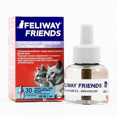 Ceva Feliway Friends (Фелівей Френдс)  змінний блок – заспокійливий засіб для котів під час стресу, при утриманні декількох котів у домі