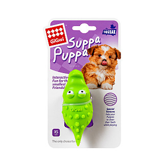GiGwi Suppa Puppa -Іграшка для собак Крокодильчик з пищалкою, 9 см
