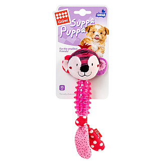 GiGwi Suppa Puppa - Іграшка для собак Мавпочка з пищалкою, 20 см