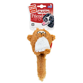 GiGwi Plush - Іграшка для собак Лисиця з великою пищалкою, 18 см
