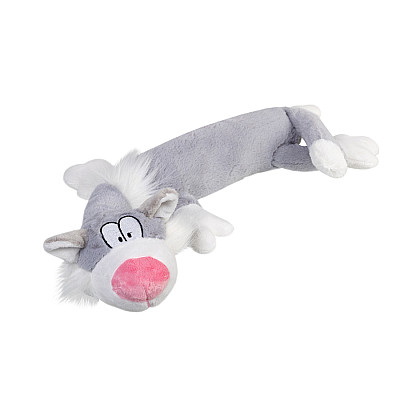 GiGwi Plush - Іграшка для собак Кіт з пищалкою
