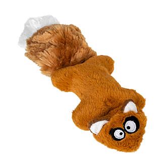 GiGwi Plush - Іграшка для собак Білка з 2-ма пищалками, 24 см