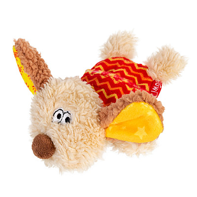 GiGwi Plush - Іграшка для собак Собачка з пищалкою