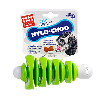 GiGwi Nylo-choo - Іграшка для собак Кістка Стікбон, 15 см