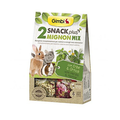 Ласощі для гризунів GimBi Мікс кропива