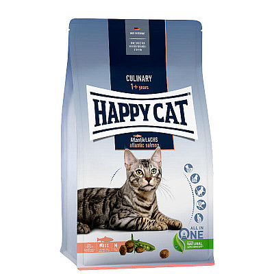 Happy cat ADULT ATLANTIK Lachs корм для дорослих котів з атлантичним лососем