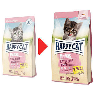 Happy Cat Minkas Kitten Care сухий корм для кошенят з птахом, 10 кг