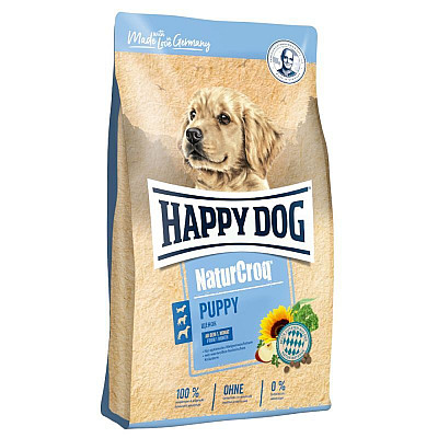  Сухий корм для собак Happy Dog Premium Naturcroq WELPEN для цуценят усіх порід від 4 тижнів до 6 місяців та собак, що годують