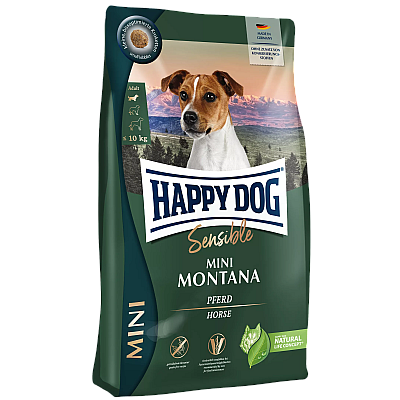 Сухий корм Happy Dog Sensible Mini Montana для собак дрібних порід з кониною