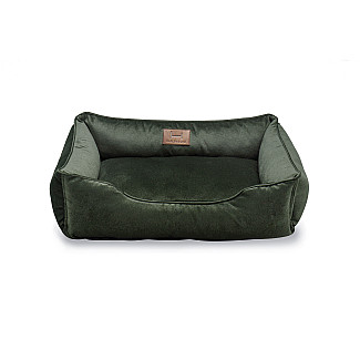 Лежак Dreamer Velur Green, L (90x60 cm)