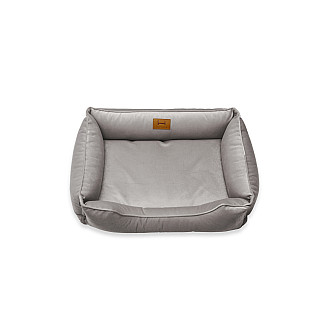 Лежак Dreamer Velur Gray, L (90x60 cm)