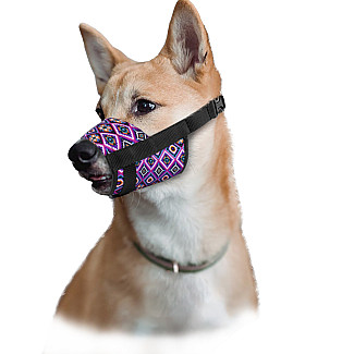 Намордник ТМ HIDOG "Aztec" з нейлону регульований, №3 (25-34см)