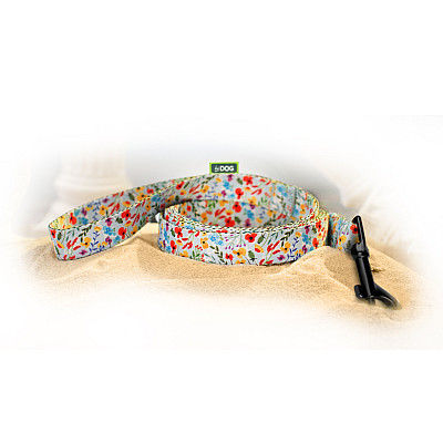 Повідець ТМ HIDOG  "Flowers blue" довжина 152 см