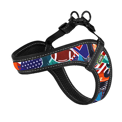 Шлея ТМ HIDOG COMFORT "USA",  28-34см