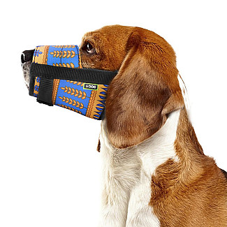 Намордник ТМ HIDOG "Колосок" з нейлону регульований, №2 (19-26 см)