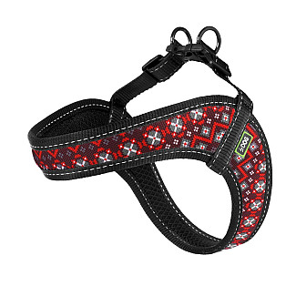 Шлея ТМ HIDOG COMFORT "Вишиванка", 42-48см, M