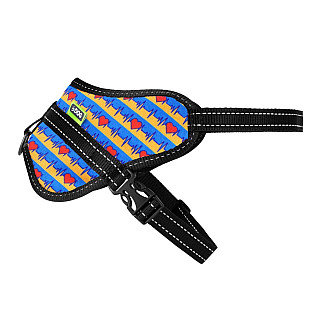 Шлея ТМ HIDOG  "Метелик" "Життя", 50-65см, М