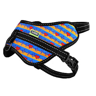 Шлея ТМ HIDOG"Метелик" "Життя",  70-100см, XL