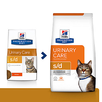 Hill’s Prescription Diet s/d Сухий корм для котів для догляду за сечовидільною системою, з куркою, 1.5 кг