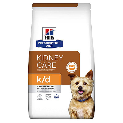 Сухий корм Hill's Prescription Diet k/d для собак для підтримання функції нирок, з куркою