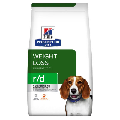 Сухий корм Hill's Prescription Diet r/d для собак для зниження ваги, з куркою
