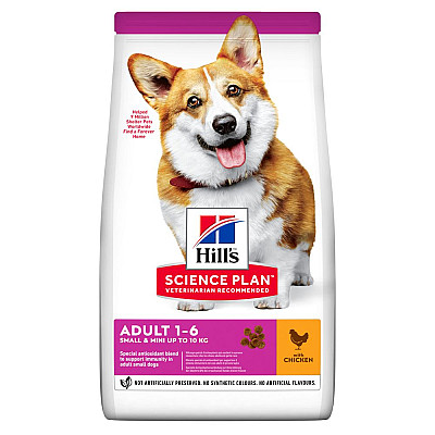 Сухий корм Hill’s Science Plan Adult Small & Mini для дорослих собак малих і мініатюрних порід, з куркою