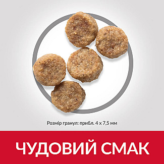 Hill’s Science Plan Mature Adult 7+ Small&Mini Сухий корм для зрілих малих і мініатюрних собак від 7 років, з куркою, 1.5 кг