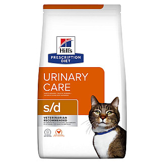 HILLS PD Feline s/d Urinary Care з куркою для котів із захворюваннями сечовивідних шляхів, 3 кг