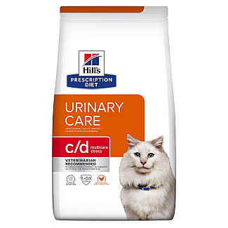 Hill’s Prescription Diet c/d Stress Сухий корм для котів для догляду за сечовидільною системою при дії стресових факторів, з куркою, 3 кг