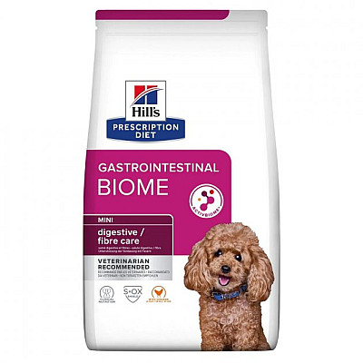 Сухий корм Hills Prescription Diet Gastrointestinal Biome Mini Dog для собак малих порід при розладах травлення
