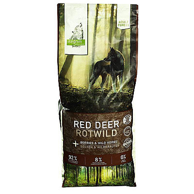 Сухой корм для собак Isegrim Forest Adult Red Deer with Berries с олениной, ягодами и дикорастущими травами для взрослых собак