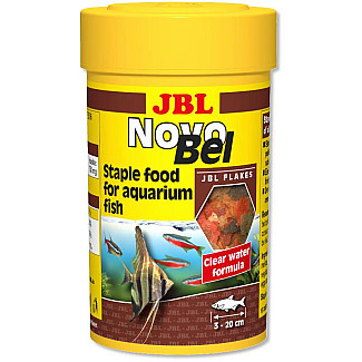 Основний корм у формі пластівців JBL NovoBel для акваріумних риб, 100 мл