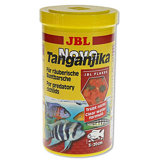 Основний корм JBL NovoTanganjika для хижих цихлид, 1 л