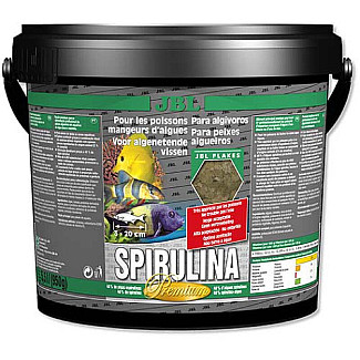 Основний корм преміум-класу JBL Spirulina для водорослеїдів, 5.5 л