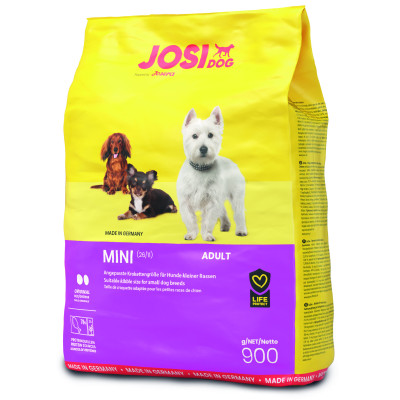Сухий корм Міні для дорослих собак малих порід  JOSIDOG MINI (26/11) з птицею та качкою