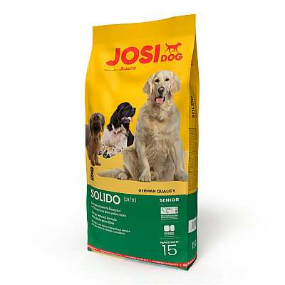 Сухий корм для малоактивних і літніх собак JOSIDOG SOLIDO (21/8) з домашньою птицею