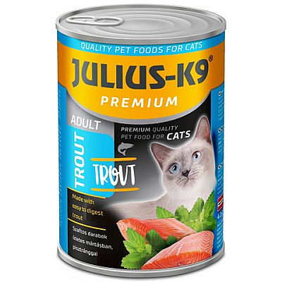 Консерва суперпреміум для котів Julius-K9 форель