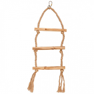 Flamingo Parakeet Toy Rope Swing Фламинго веревочные качели игрушка для попугаев