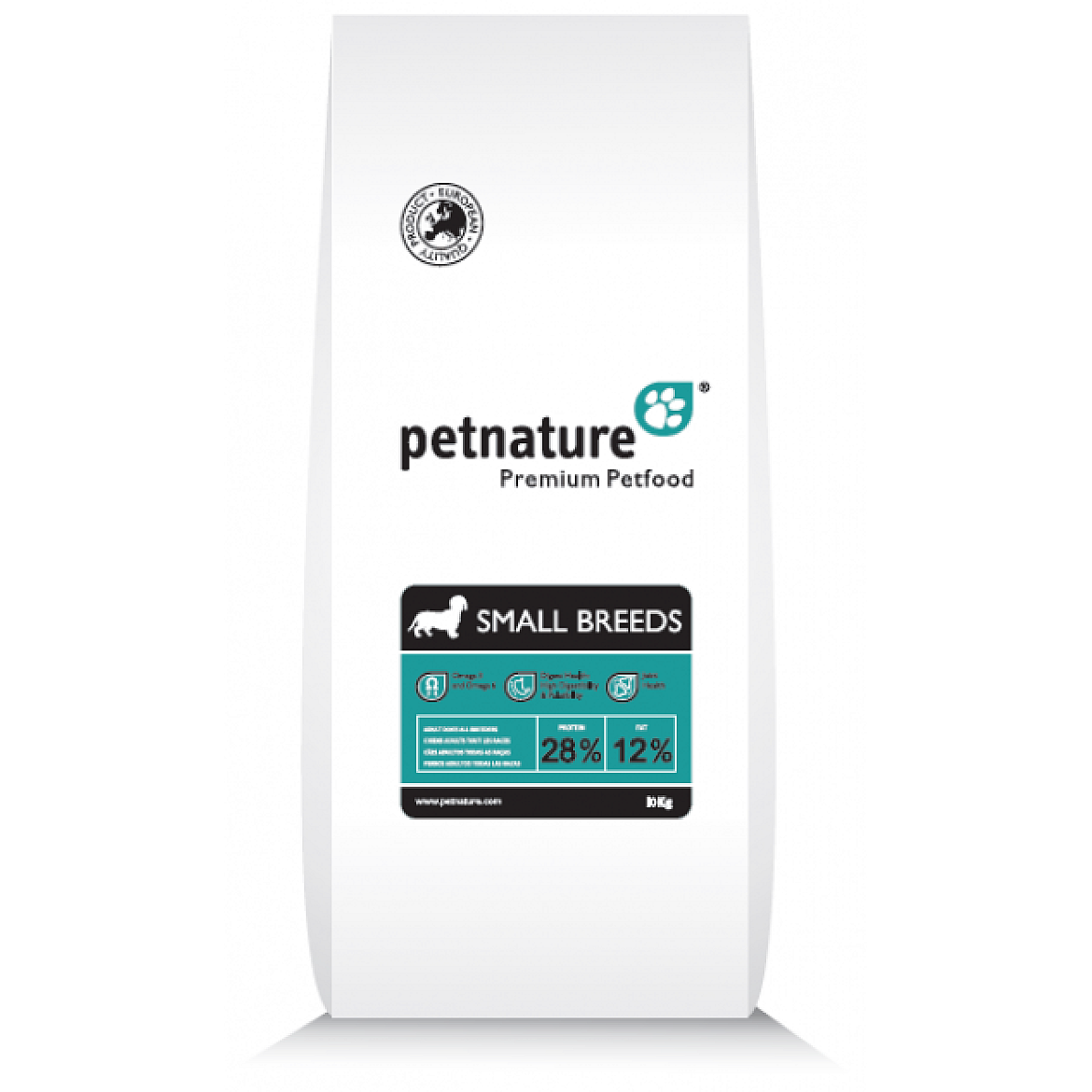 PET NATURE Збалансований сухий корм для дорослих собак дрібних порід, 3 кг