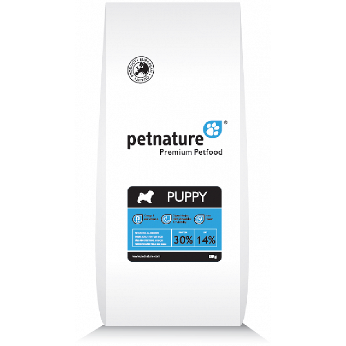 PET NATURE Збалансований сухий корм для цуценят всіх порід, 3 кг