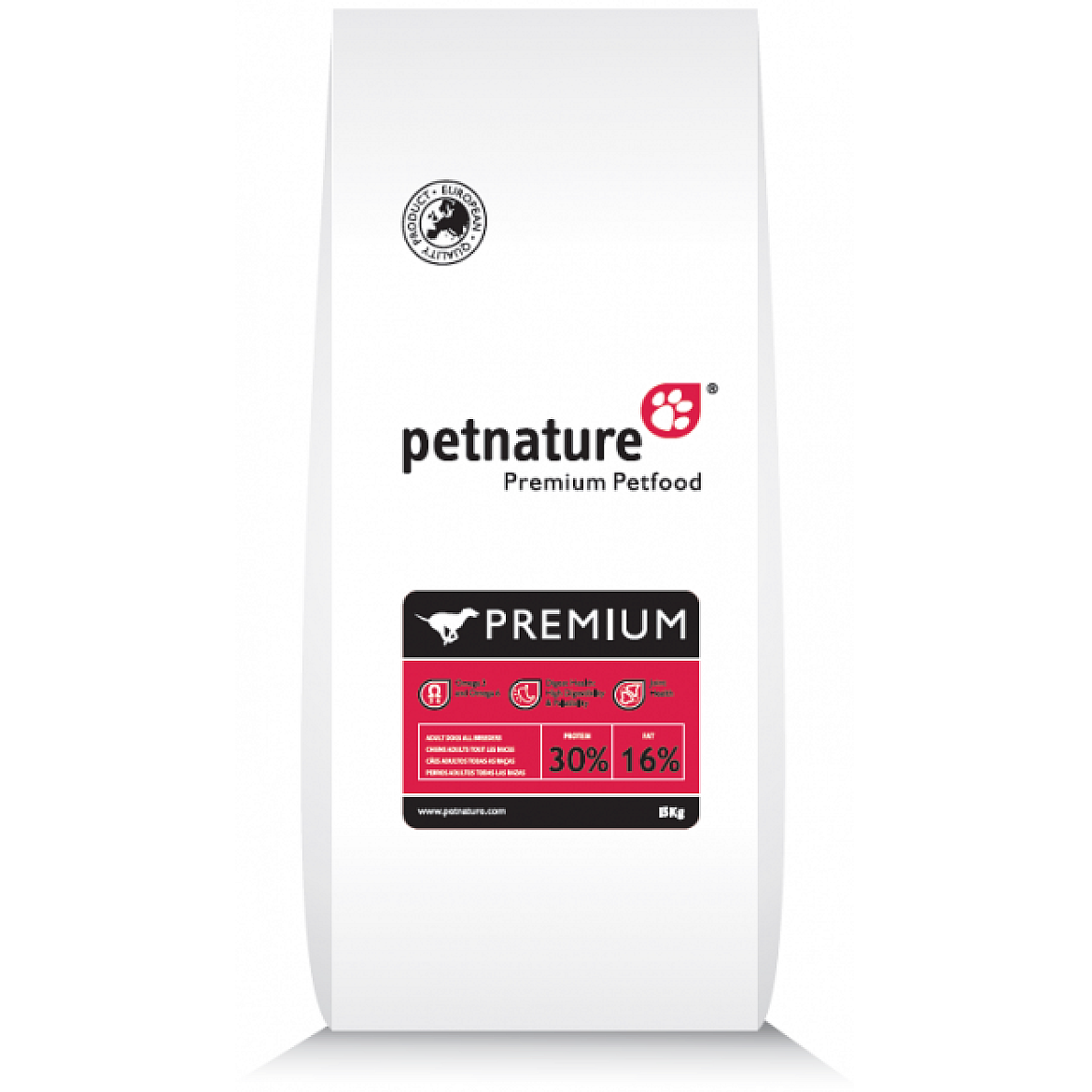 PET NATURE Збалансований сухий корм для дорослих собак «Преміум» , 20 кг