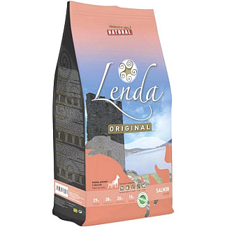 Сухой корм Lenda Original Salmon с лососем для собак средних пород, 3 кг