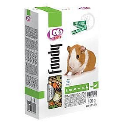 Повнораціонний корм Lolo Pets  foody для морських свинок