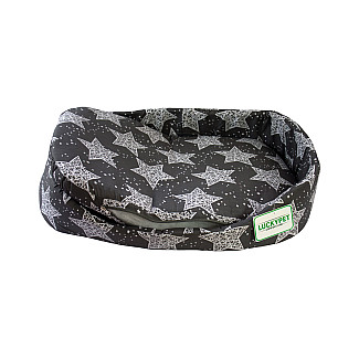Лежак Lucky Pet Макс Серый, 32x43x12