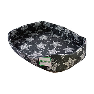 Лежак Lucky Pet Макс Серый, 32x43x12