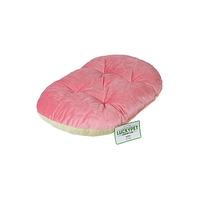 Лежак-подушка Lucky Pet Зефір №2 Рожево-кремовий