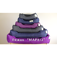 Лежак Lucky Pet Маркіз фіолетовий, 70x100x24