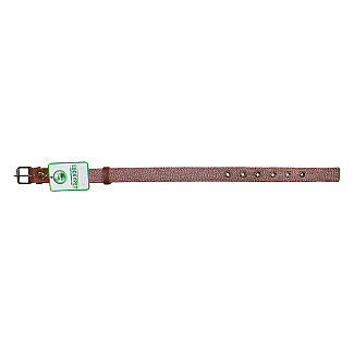 Lucky Pet Ошейник 20мм (30-40) "MELANGE" двойной, Коричневый
