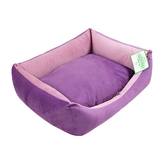 Lucky Pet Лежак Ліра-new №1 бузково-рожевий, 40х50х16 см